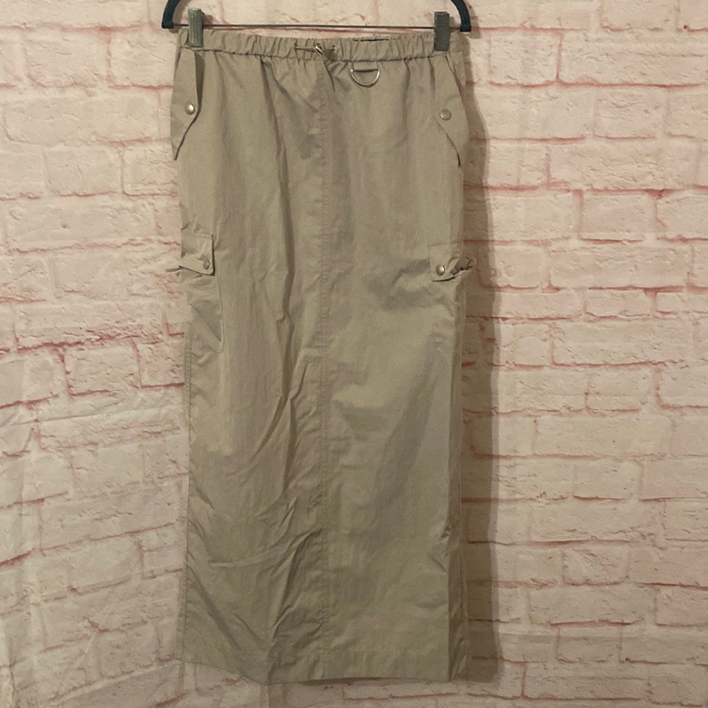 Blank NYC cargo maxi skirt